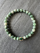 Armband natuursteen groen